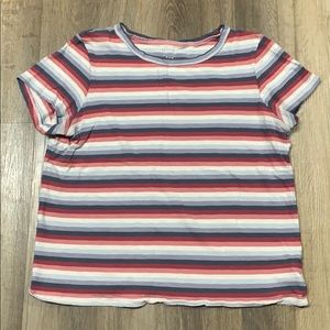 Striped American eagle t-shirt